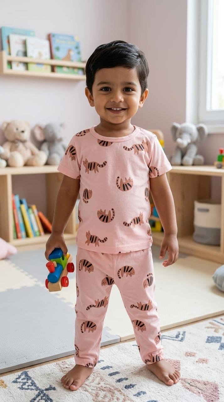Kitty TOP & BOTTOM  set (6 months- 3 years)