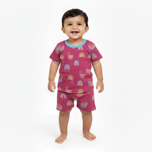 Pink Short set (3 Months-3 Years)