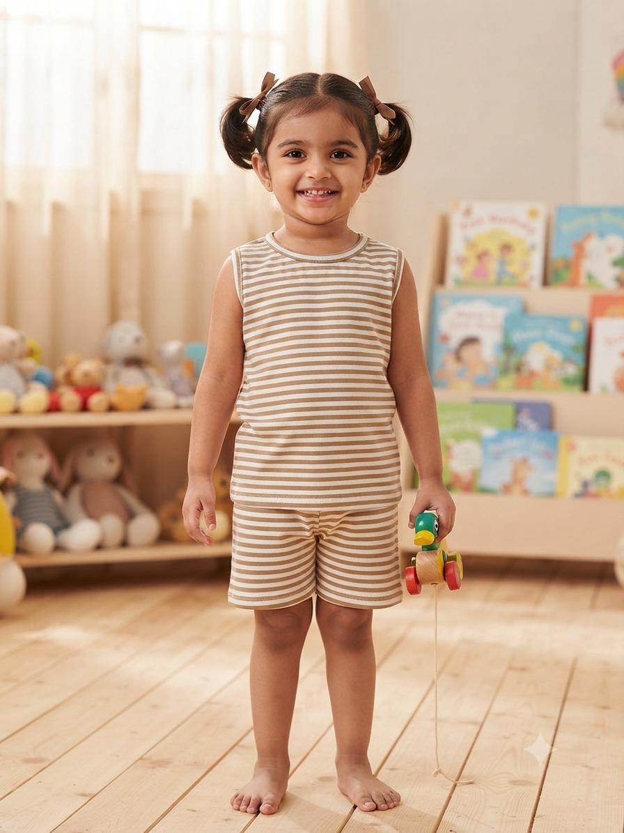 Assorted design  –Short Set    Random Design – ₹99 -(3-4 years)