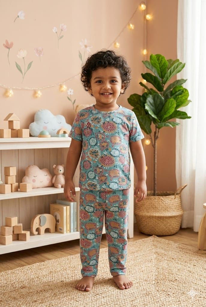 She’ll sea Top & bottom  set (6 months-3 years)