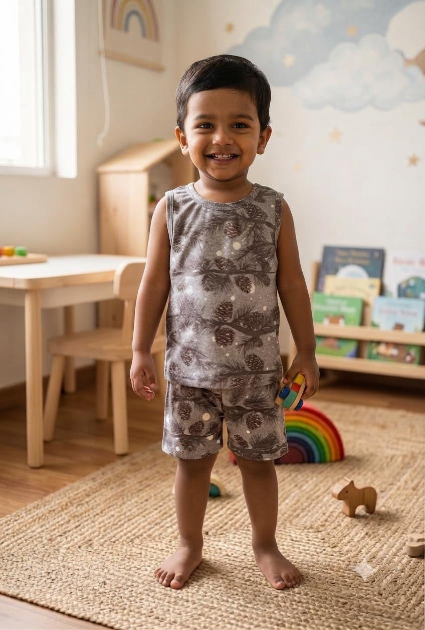 Cool print  Short set (1-3 years)