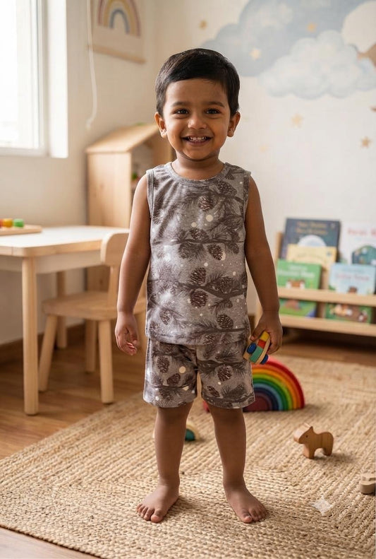 Cool print  Short set (1-3 years)