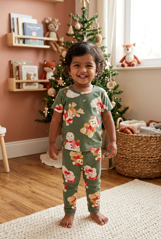 Teddy Top & bottom  set (6 months-3 years)