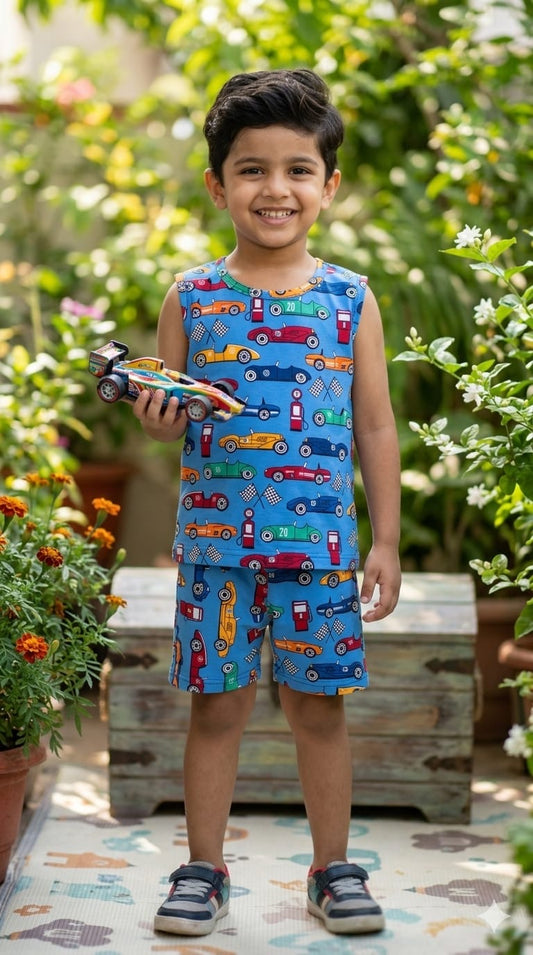 Cars Short set (6-12 months)