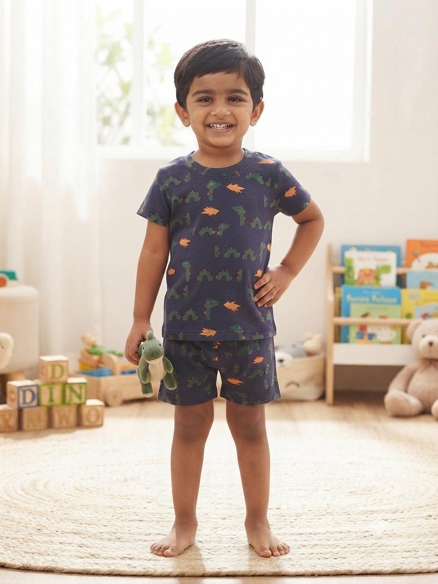 Blue Short set (1- 3 years)