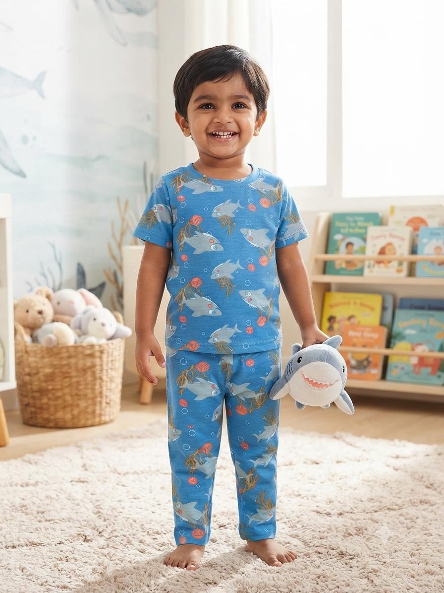 Fish Top & bottom set (6 months-3 years)