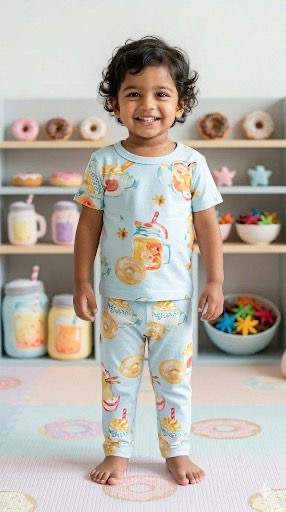Breakfast Top & bottom  set (6 months- 3 years)