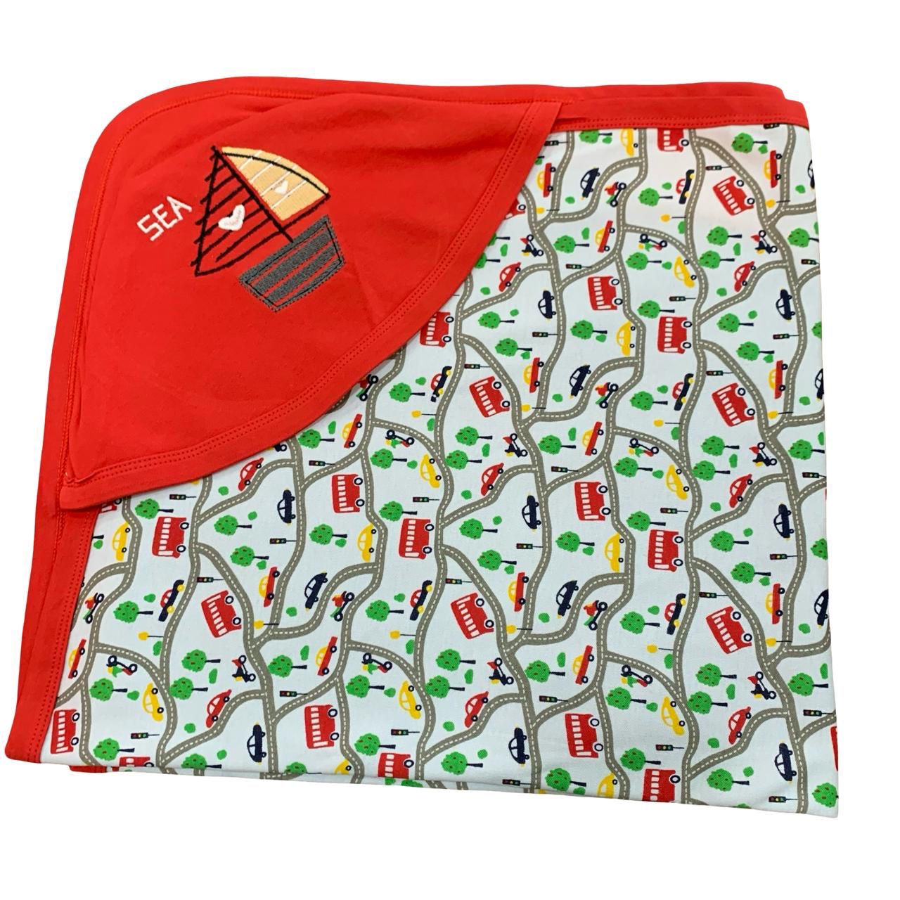 Boat    interlock cotton hooded towel(70*70)