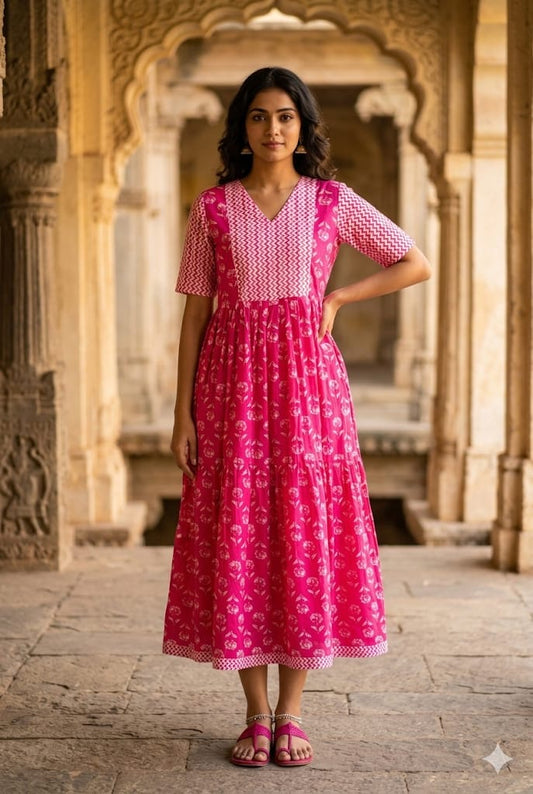 White pink red maternity wear (M -XXL) (Copy)