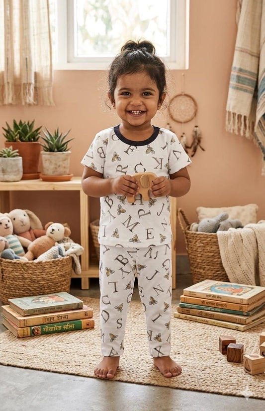 Letters  Top & bottom set (6 months- 3 years)