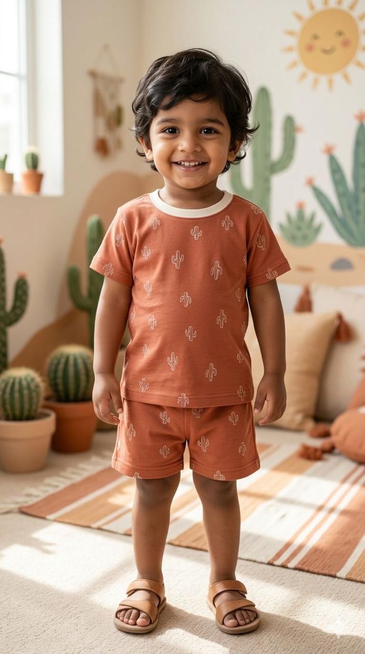 Cactus Short set (6-12 months)