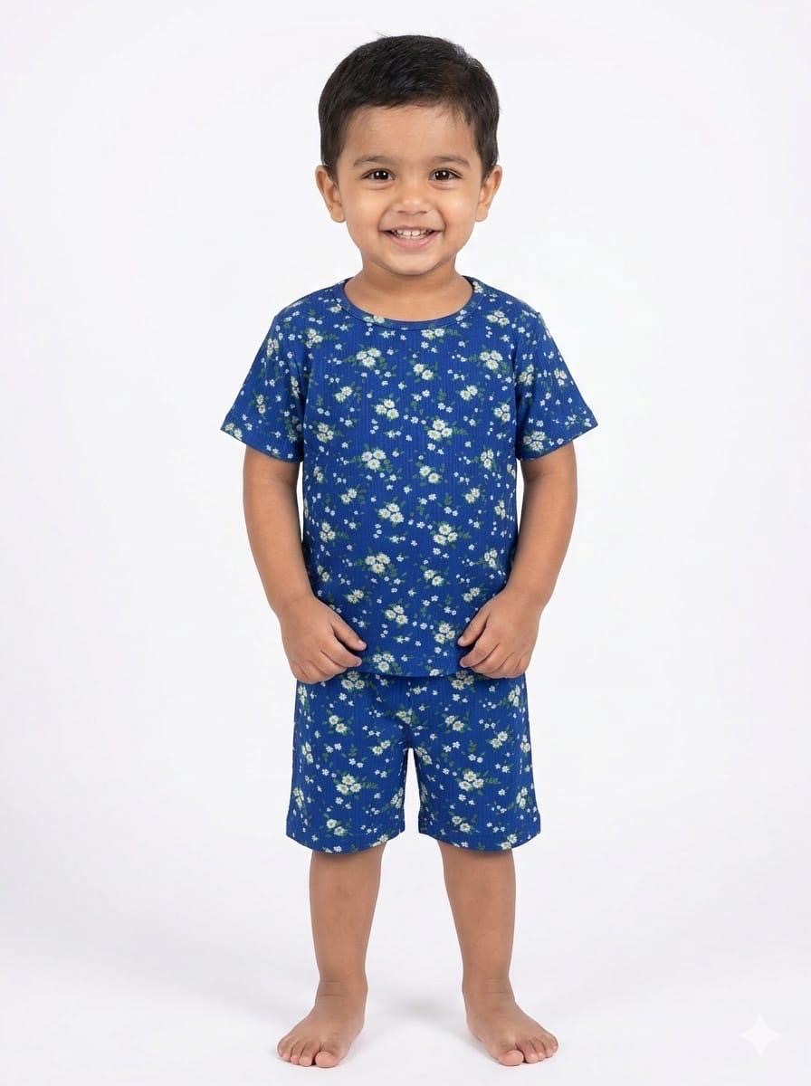 Blue Short set (6 months- 3 years)