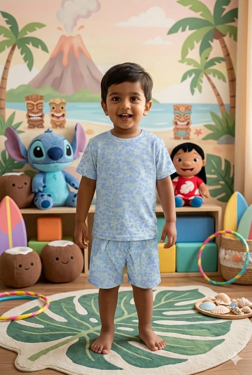 Blue  Short set (6 months- 3 years)