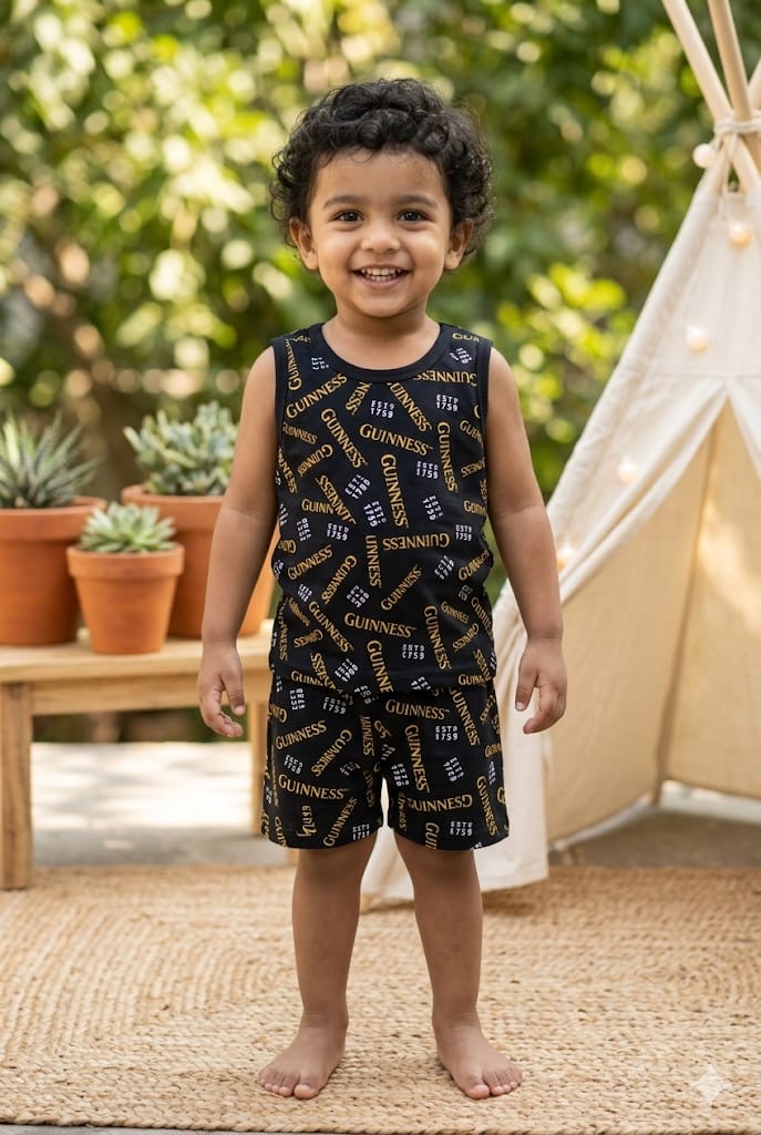 Guinnes short set (2-3 years) CodeAs