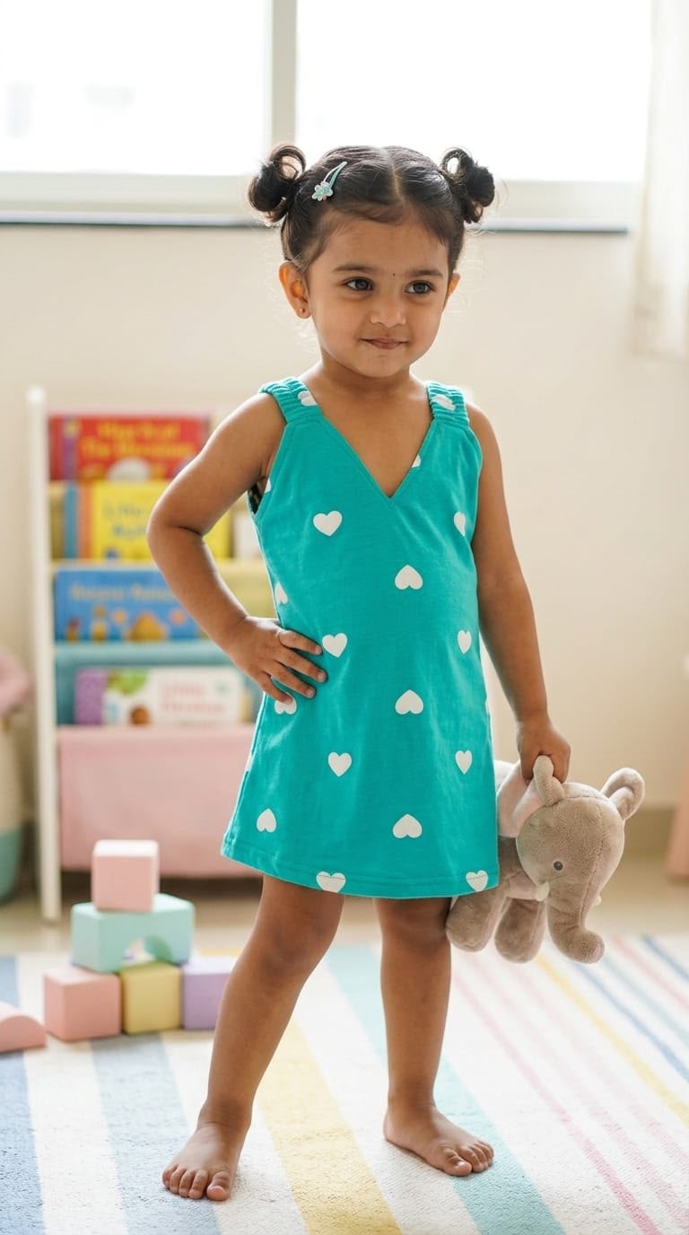 Clearance Sale –Frock Random Design – ₹89 (New born -6 months )