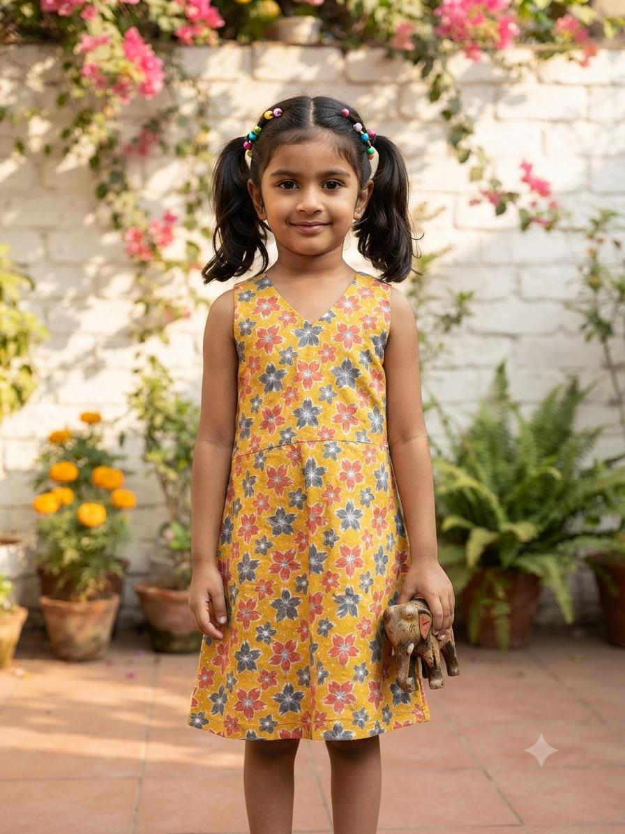 Assorted design  –Frock  Random Design – ₹89  -(3-4 year)
