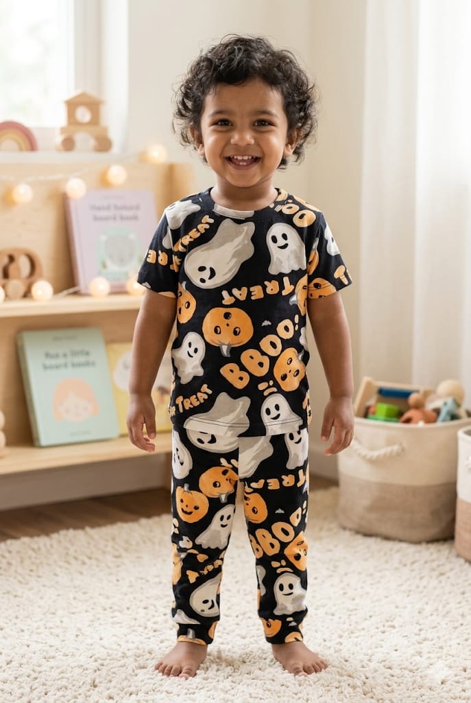 Boo Top & bottom  set (6 months-3 years)