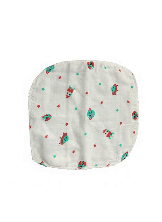 UFO white  face cloth