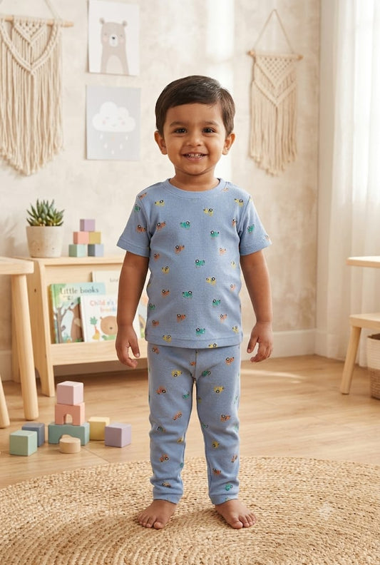 Cars    ribbed Coord  set (1-6 years )Code:SA